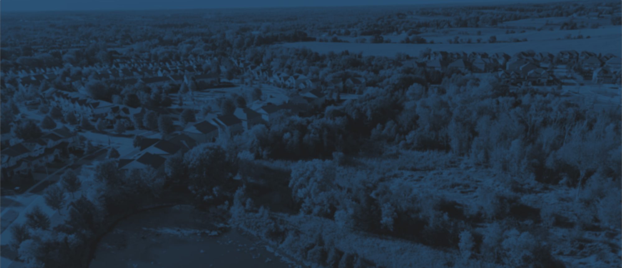 Aerial of Mount Albert and the surrounding farmland